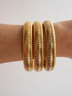 Laurinda - Bracelete canelada