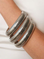 Laurinda - Bracelete canelada