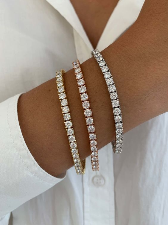 Belmira - Pulseira Rivière