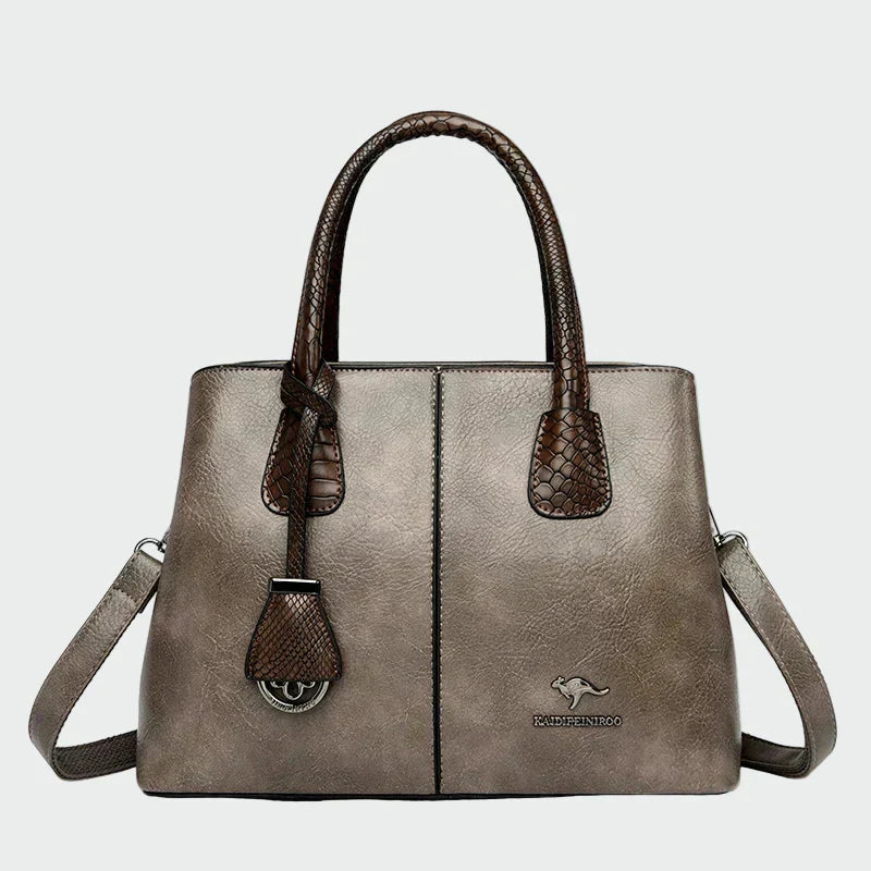Cândida - Bolsa de couro elegante
