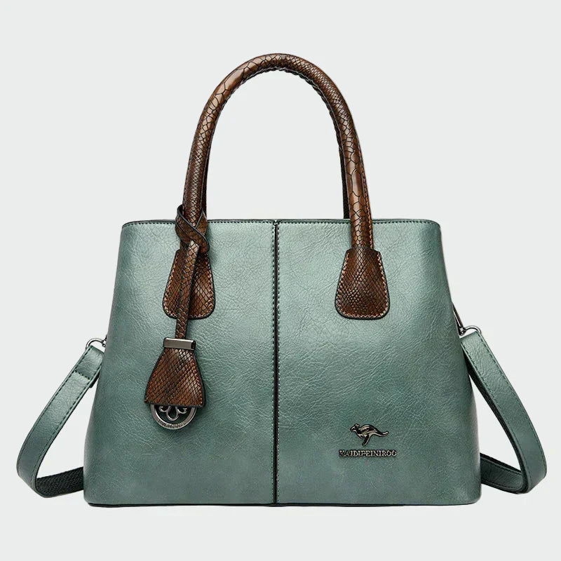 Cândida - Bolsa de couro elegante