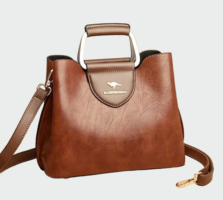 Yasmin - Bolsa de couro atemporal