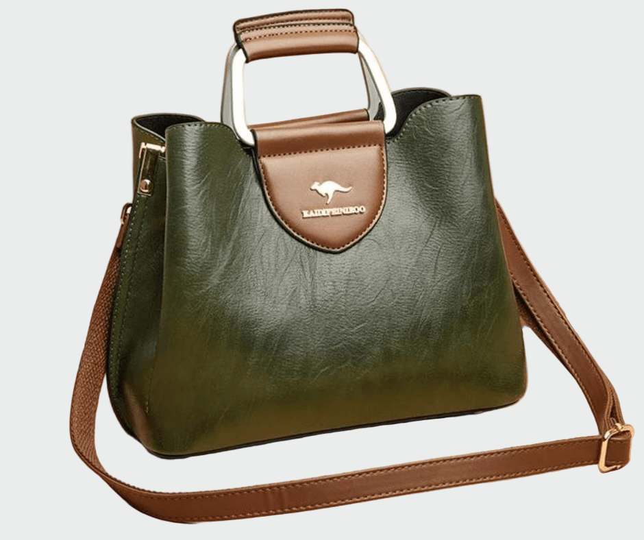 Yasmin - Bolsa de couro atemporal