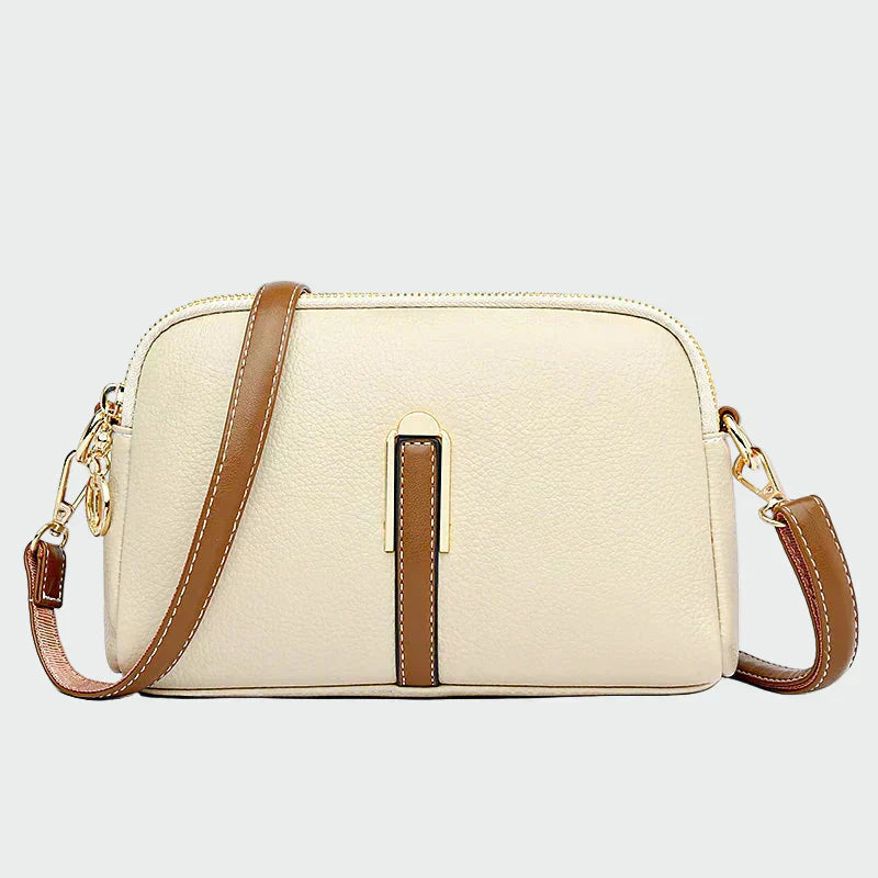 Anabela - Bolsa de ombro de couro elegante