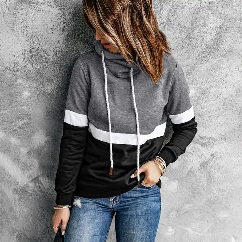 Bruna | Camisola feminina com costuras em cor lisa