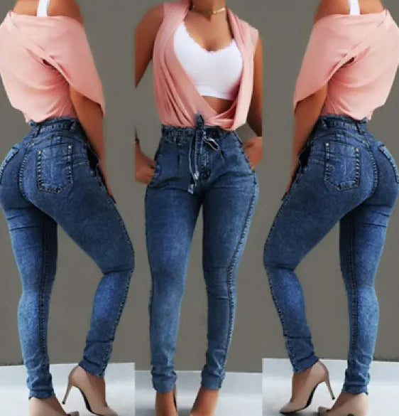 Carolina | Calças de ganga com franjas